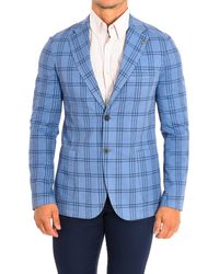 La Martina - Long-Sleeved Blazer With Regular Fit Pmja06-Jq028 - Lyst
