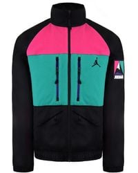 Nike - Jordan Long Sleeve Zip Up Winter Utility Jacket Ct3380 010 Nylon - Lyst