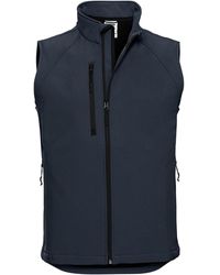 Russell - 3 Layer Soft Shell Gilet Jacket (French) - Lyst