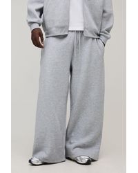 BoohooMAN - Basic Extreme Wide Leg Jogger - Lyst
