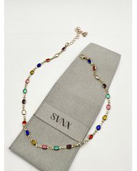 SVNX - Oval Chain Necklace - Lyst