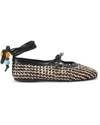 KG by Kurt Geiger - Leather Norah Ballet Flats - Lyst