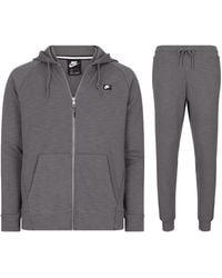 Nike - Sportswear Optic Full Zip Tracksuit, Cotton - Lyst