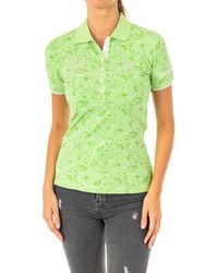 La Martina - Kurzärmeliges Damen-Poloshirt Mit Reverskragen Lwp309 - Lyst