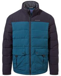 Craghoppers - Trillick Insulated Padded Jacket (Dark/Loch) - Lyst