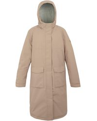 Regatta - Ladies Yarli Longline Waterproof Jacket (Warm/Light Vanilla) - Lyst