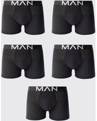 BoohooMAN - 5 Pack Trunks - Lyst
