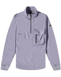 Belstaff - Ramp Light Quarter Zip Windbreaker Jacket Polyamide - Lyst