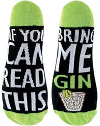 Sock Snob - If You Can Read This Socks Bring Me Gin - Lyst
