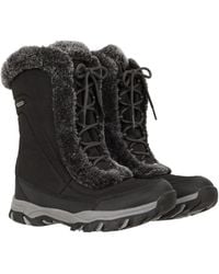Mountain Warehouse - 'Ohio' Snow Boots Faux Fur Thermal Proof Everyday Winter Shoes - Lyst