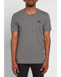 The North Face - Ss Simple Dome T Shirt Cotton - Lyst