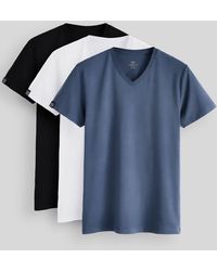 TOMMY LIFE - Cotton Elastane V-Neck T-Shirt - Lyst