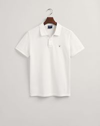 GANT - Original Slim Fit Pique Polo Shirt - Lyst