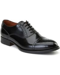 Base London - Franklin Leather Oxford Shoes - Lyst