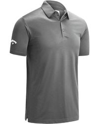 Callaway Apparel - Swing Tech Solid Colour Polo Shirt - Lyst