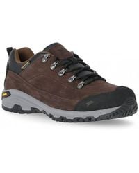 Trespass - Falark Vibram Leather Walking Shoe - Lyst