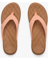 Reef - Cushion Melody Toe-Post Sandals Canyon Sunset/Lion - Lyst