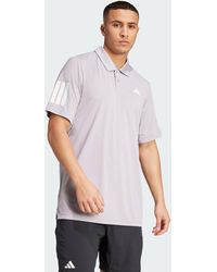 adidas Originals - Club Tennis 3-Stripes Polo Shirt - Lyst