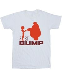 Disney - Big Hero 6 Baymax Fist Bump Cutout T-Shirt Cotton - Lyst