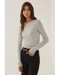Hiccup - Slim Fit Crew Neck Blouse - Lyst