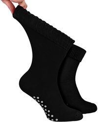 Dr.Socks - Extra Wide Winter Bed Socks With Grips - Lyst