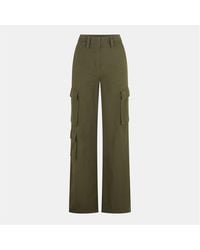 HUGO - Hala Straight Leg Trouser - Lyst