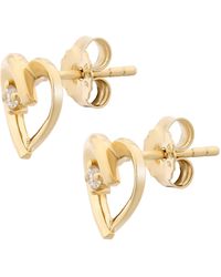 Orphelia - 'Mera' Damen Ohrstecker Aus 925Er Sterling Silber - Lyst