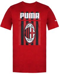 PUMA - Ac Milan 1899 T-Shirt Cotton - Lyst