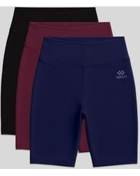 TOMMY LIFE - Short High-Waist Slim-Fit Sports Leggings - Lyst