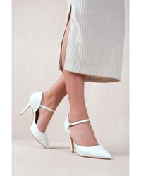 Where's That From - 'Reflex' Mid High Heels With Pointed Toe - Lyst