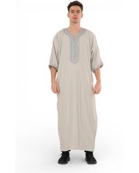 Thobez - Moroccan Thobe Robe Eid Djellaba Gandoura Jubba- Hm65 - Lyst
