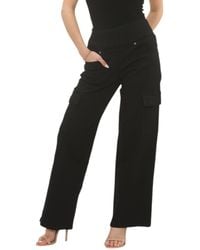 MYT - Tummy Control Wide Leg Cargo Jeans - Lyst