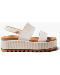 Reef - Water Vista Higher Platform Sandals Cloud - Lyst