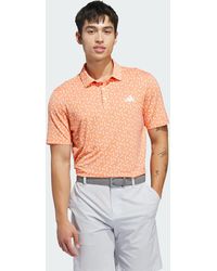 adidas - Ultimate365 Mesh Print Climacool Polo Shirt - Lyst