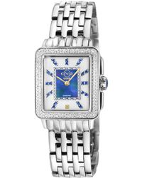 Gv2 - By Gevril Padova Gemstone Swiss Diamond Watch - Lyst
