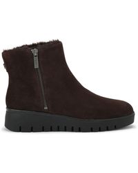 Carvela Kurt Geiger - Suede Bello Zip Ankle Boots - Lyst