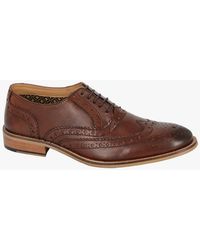 Roamer - M9579Db 5 Eyelet Brogue Oxford Conker Leather - Lyst