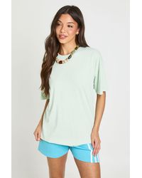 Boohoo - Washed Oversized T-Shirt - Lyst