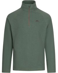Trespass - Keynote Anti Pilling 1/4 Zip Fleece Top Smoke/Alpine) - Lyst