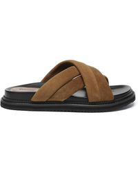 EverAu Australia - Ever Au Rylan Slides With Sole - Lyst