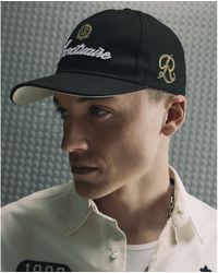 River Island - Sanctuaire Crest Cap Cotton - Lyst