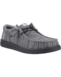 HEYDUDE - Wally Stretch Mesh Polyester Herren Mokassin Schuhe - Lyst