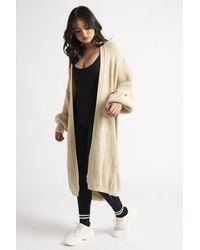 Urban Bliss - Longline Cardigan Canvas - Lyst