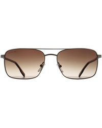 Lacoste - Rectangle Gradient L264S Metal - Lyst