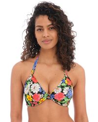 Freya - 202804 Floral Haze Halter Bikini Top - Lyst