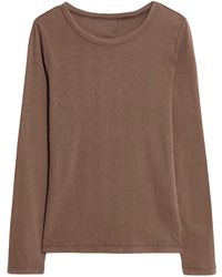 Secret Label - Ribbed Long Sleeve Top - Lyst