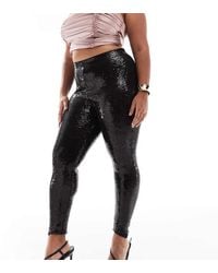 Yours - Sequin Leggings - Lyst