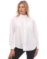 GANT - Katoen Popeline Shirt Met Lange Mouwen - Lyst