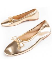 Montevita - Ballerina Marlina Golden - Lyst
