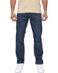 Duck and Cover - Hydras Straight Leg Jeans (Dark Wash) - Lyst